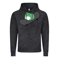 Vintage Black skateboarding frog Vintage Hoodie - linhVisuals