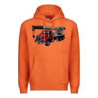 Carrot crane truck Premium Hoodie - Artiststas