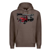 Coffee crane truck Premium Hoodie - Artiststas