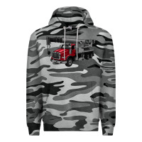 Slate Camo crane truck Premium Hoodie - Artiststas