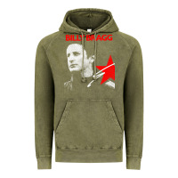 Vintage Olive billy bragg müsic Vintage Hoodie - linhVisuals