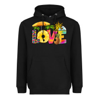 Black love pineapple Heavyweight Hoodie - RanaPortraitStore