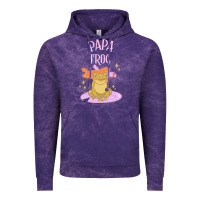 Papa Frog Vintage Hoodie | Teevron