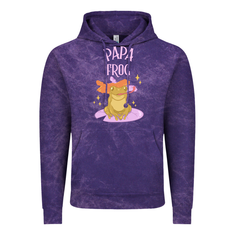 Papa Frog Vintage Hoodie by linhVisuals | Teevron