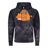 Cloud Black sloth and highland cow Vintage Hoodie - linhVisuals