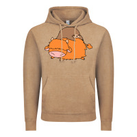 Vintage Coffee sloth and highland cow Vintage Hoodie - linhVisuals