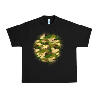Black camouflage patch 2 Urban Heavy Tee - BundleAndBundleShop