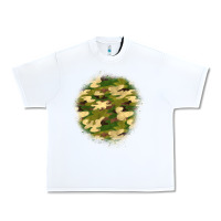 White camouflage patch 2 Urban Heavy Tee - BundleAndBundleShop