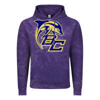 Cloud Purple battery creek high school, beaufort Vintage Hoodie - linhVisuals