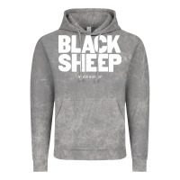 Cloud Rock black sheep Vintage Hoodie - linhVisuals