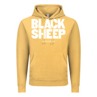 Vintage Mustard black sheep Vintage Hoodie - linhVisuals