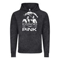 Vintage Black gift for men kissing the pink Vintage Hoodie - linhVisuals