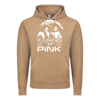 Vintage Coffee gift for men kissing the pink Vintage Hoodie - linhVisuals