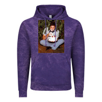 Cloud Purple johnny cash eating cake in a bush Vintage Hoodie - linhVisuals