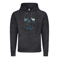 Vintage Black unsc Vintage Hoodie - linhVisuals