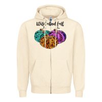 Sandshell wild abaut fall Zipper Hoodie - JahusDesignShop