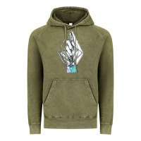 Vintage Olive volcom Vintage Hoodie - linhVisuals