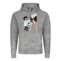Cloud Rock bob sloth Vintage Hoodie - linhVisuals