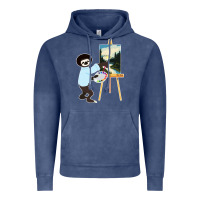 Vintage Denim bob sloth Vintage Hoodie - linhVisuals