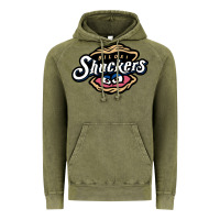 Vintage Olive biloxi shuckers Vintage Hoodie - linhVisuals
