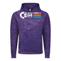 Cloud Purple #commodore 64 Vintage Hoodie - linhVisuals