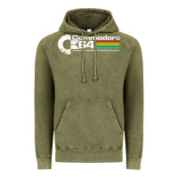 Vintage Olive #commodore 64 Vintage Hoodie - linhVisuals
