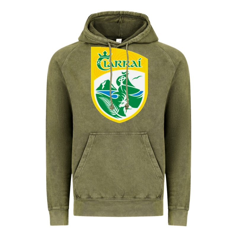 Kerry  Gaa Vintage Hoodie by linhVisuals | Teevron