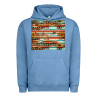 Pigment Pebble Blue sunflower Urban Hoodie - Jasminsmagicworld