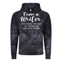 Cloud Black i am a writer Vintage Hoodie - linhVisuals