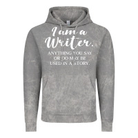 Cloud Rock i am a writer Vintage Hoodie - linhVisuals