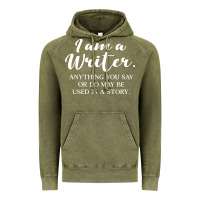 I Am A Writer Vintage Hoodie | Teevron
