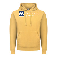 Vintage Mustard University of Mary, Apparel Vintage Hoodie - linhVisuals