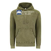 Vintage Olive University of Mary, Apparel Vintage Hoodie - linhVisuals