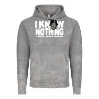 Cloud Rock i know nothing Vintage Hoodie - linhVisuals