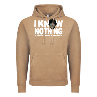 Vintage Coffee i know nothing Vintage Hoodie - linhVisuals