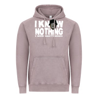 Vintage Zinc i know nothing Vintage Hoodie - linhVisuals