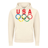 Vintage Artic OLYMPIC RINGS Vintage Hoodie - linhVisuals