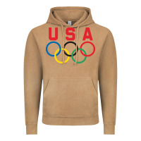 Vintage Camel OLYMPIC RINGS Vintage Hoodie - linhVisuals