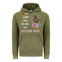 Vintage Olive funny be a green cheek conure parrot bird mom mother sweatshirt Vintage Hoodie - linhVisuals