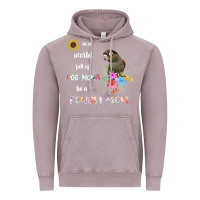Vintage Zinc funny be a green cheek conure parrot bird mom mother sweatshirt Vintage Hoodie - linhVisuals