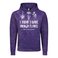 Cloud Purple i think i have enough plants Vintage Hoodie - linhVisuals
