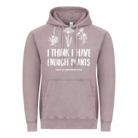 Vintage Zinc i think i have enough plants Vintage Hoodie - linhVisuals