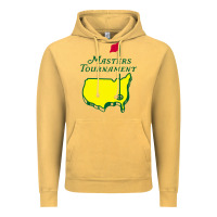Vintage Mustard MASTERS TOURNAMENT GOLF Vintage Hoodie - linhVisuals