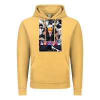 Vintage Mustard Bleachs Anime Vintage Hoodie - linhVisuals