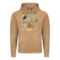 Vintage Camel grandma of the wild one zoo mother birthday safari jungle long sleeve Vintage Hoodie - linhVisuals