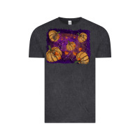 Vintage Black halloween leaves tool leather backround Vintage Tee - RanaPortraitStore