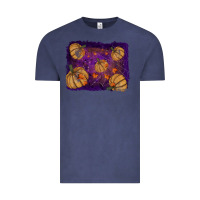 Vintage Denim halloween leaves tool leather backround Vintage Tee - RanaPortraitStore