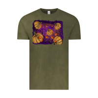 Vintage Olive halloween leaves tool leather backround Vintage Tee - RanaPortraitStore