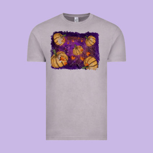Halloween Leaves Tool Leather Backround Vintage Tee Designed By Ranaportraitstore