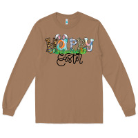 Toasted Coconut Happy Easter Long Sleeve Tee - CowhideDigitalArt